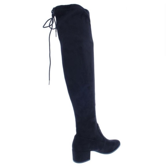 Chinese Laundry Womens Mystical Black Riding Over-The-Knee Boots Shoes NWT - Picture 3 of 3